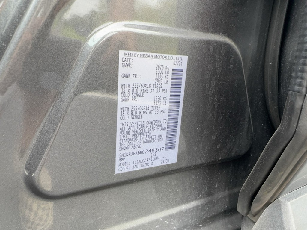 2024 Nissan PATHFINDER SV