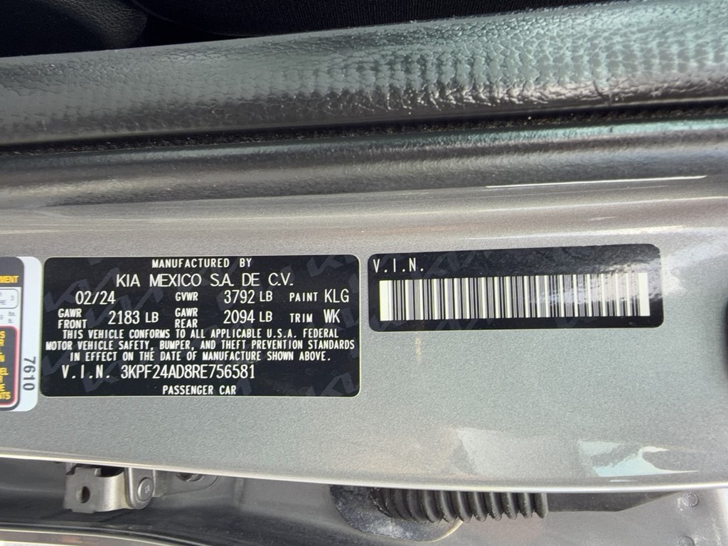2024 Kia FORTE LX