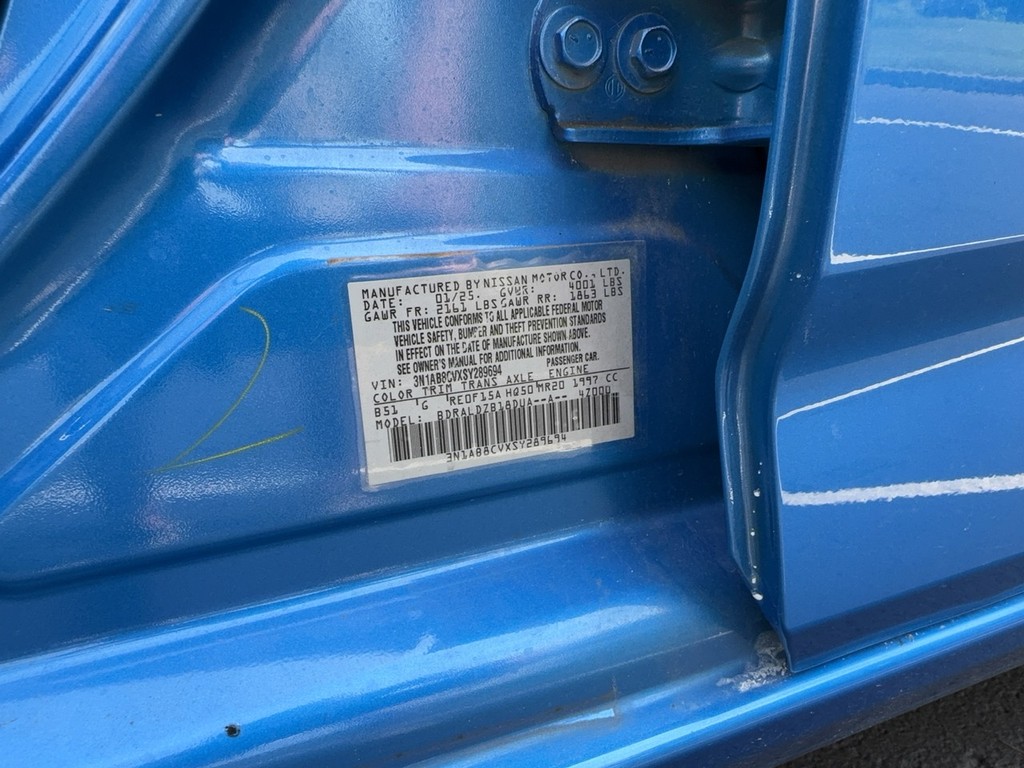 2025 Nissan SENTRA SV